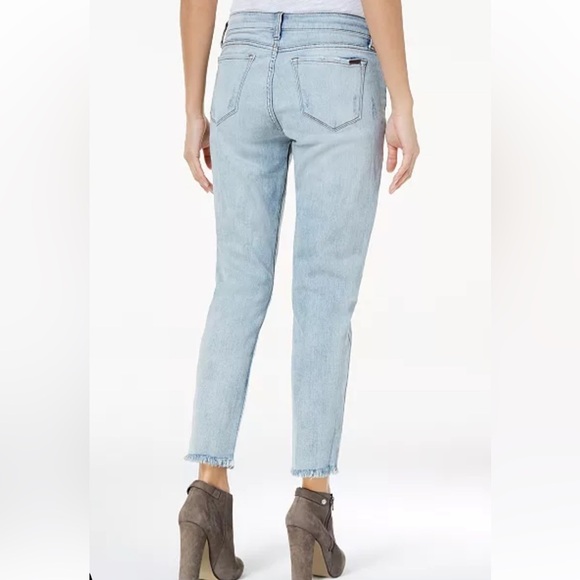 STS Blue Star Stud Taylor Tomboy Jeans Distressed Raw Hem - Boyfriend Fit - Picture 2 of 14